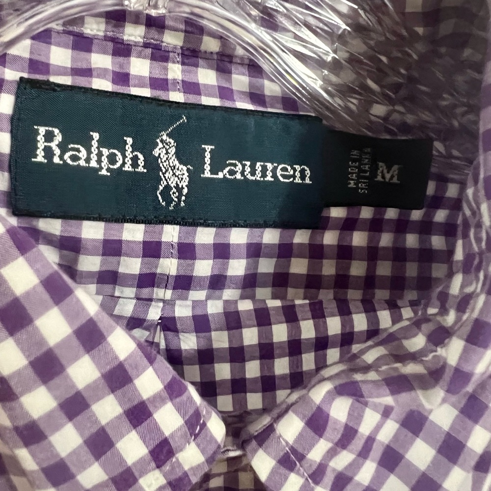 Men’s Medium Polo Button Down - image 3